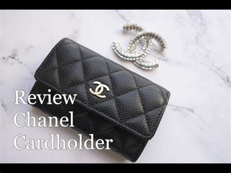 card holder chanel ราคา|รีวิวแบรนด์เนม Chanel card holder on chain.